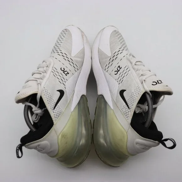 Nike Air Max 270 Men's Size 11 (AH8050 100) White/Black Running Sneaker - Picture 6 of 12